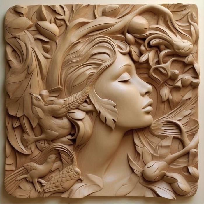 نموذج ثلاثي الأبعاد لآلة CNC 3D Art 